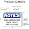 Signmission 3.5 in Height, 5 in Width, Vinyl Decal, Rectangle OS-2PACK-NS-D-35-L-13300 - alternate 4